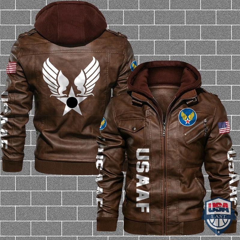 US Army Air Forces Leather Jacket - HVsun