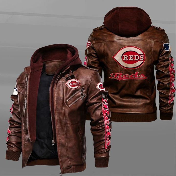 Cincinnati Reds Leather Jacket - HVsun