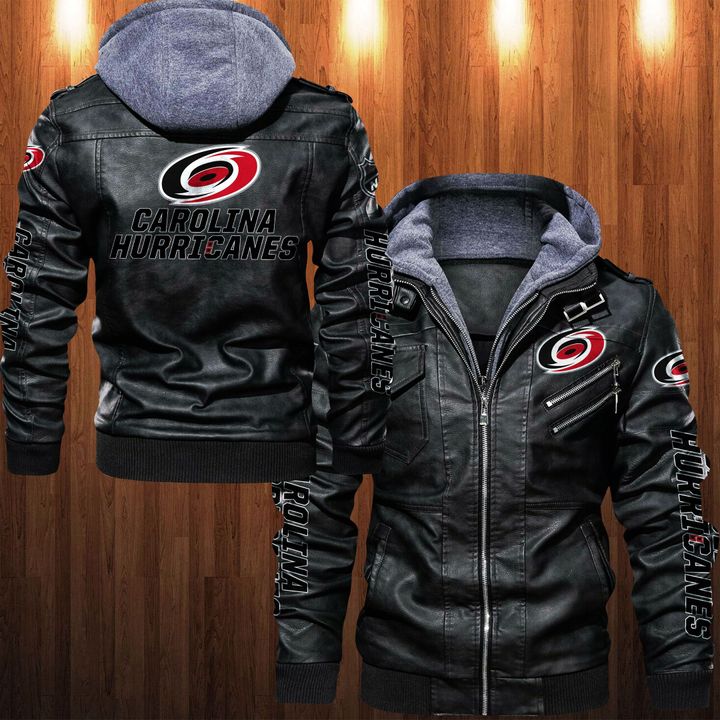 Carolina Hurricanes Leather Jacket - HVsun