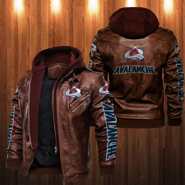 Colorado Avalanche Leather Jacket - HVsun
