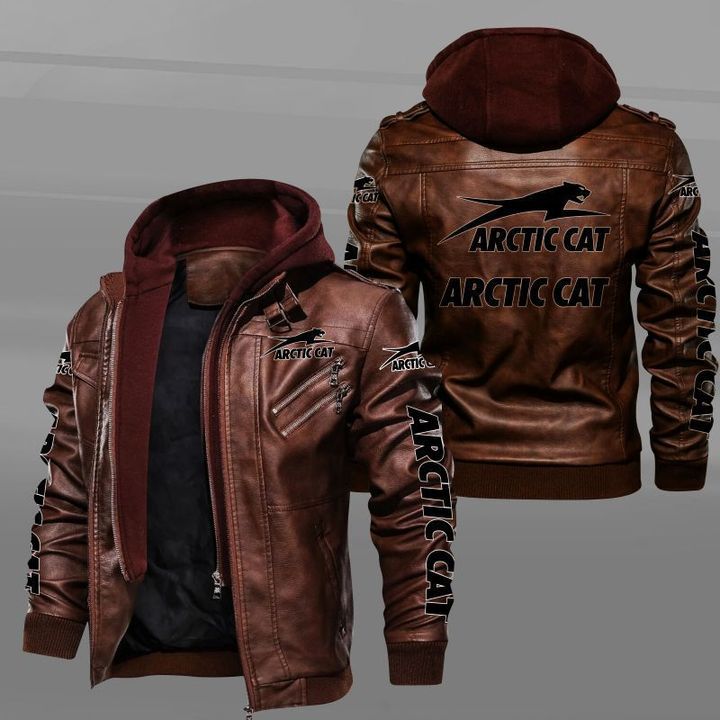 Arctic Cat Leather Jacket - HVsun