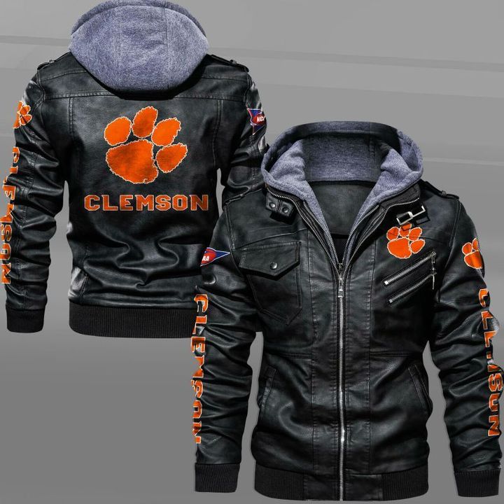 Clemson Tigers Leather Jacket - HVsun