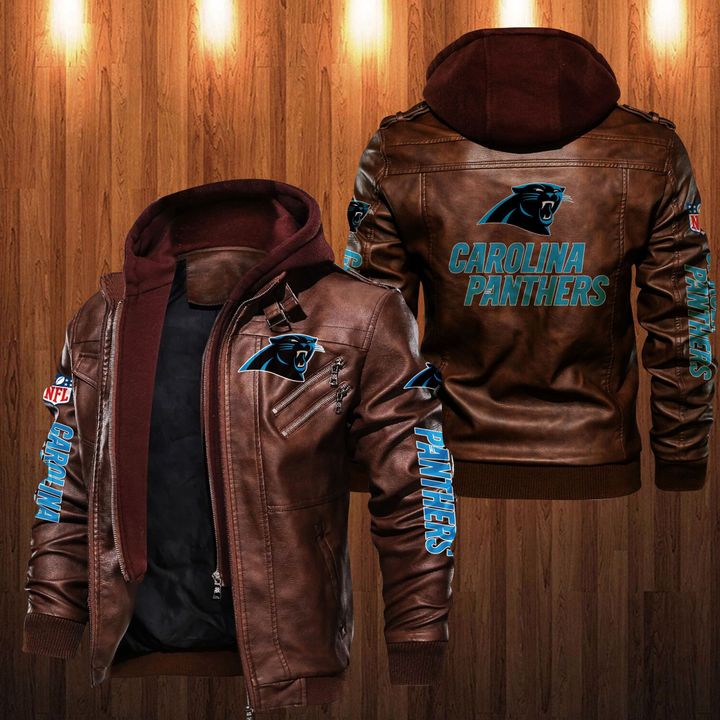 Carolina Panthers Leather Jacket - HVsun