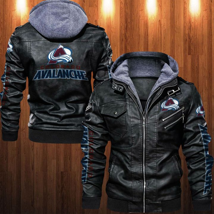 Colorado Avalanche Leather Jacket - HVsun