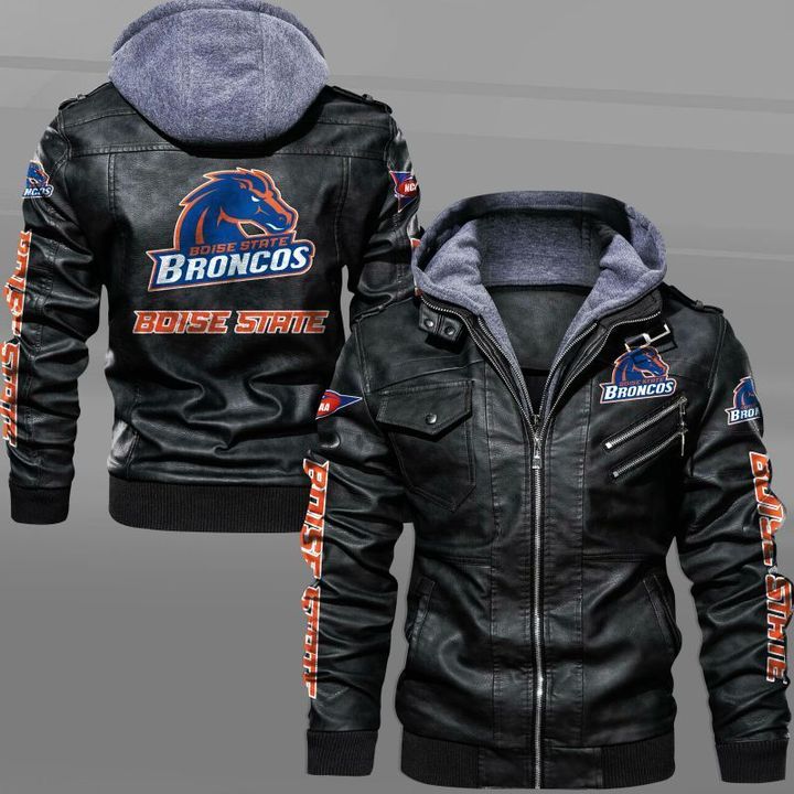Boise State Broncos Leather Jacket - HVsun