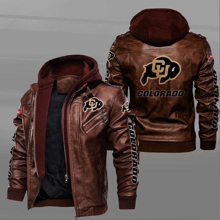 Colorado Buffaloes Leather Jacket - HVsun