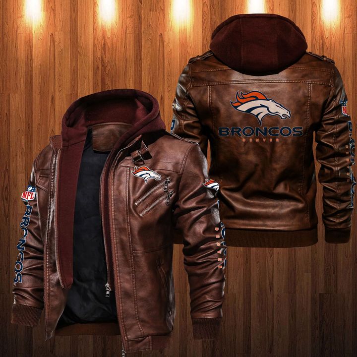 Denver Broncos Leather Jacket - HVsun