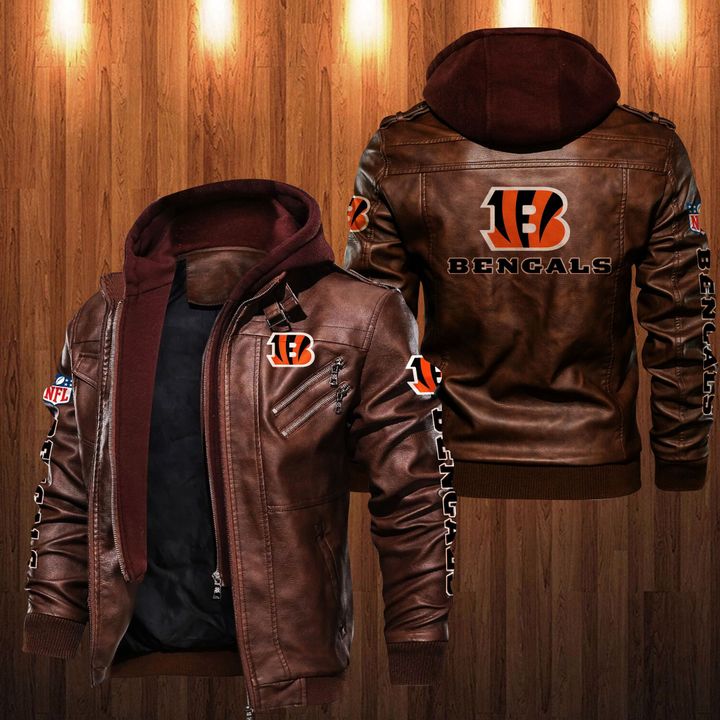 Cincinnati Bengals Leather Jacket - HVsun