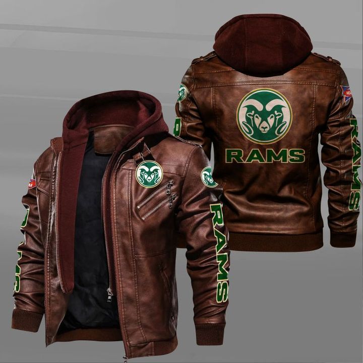 Colorado State Rams Leather Jacket - HVsun