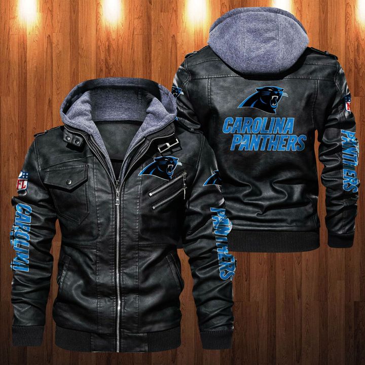 Carolina Panthers Leather Jacket - HVsun