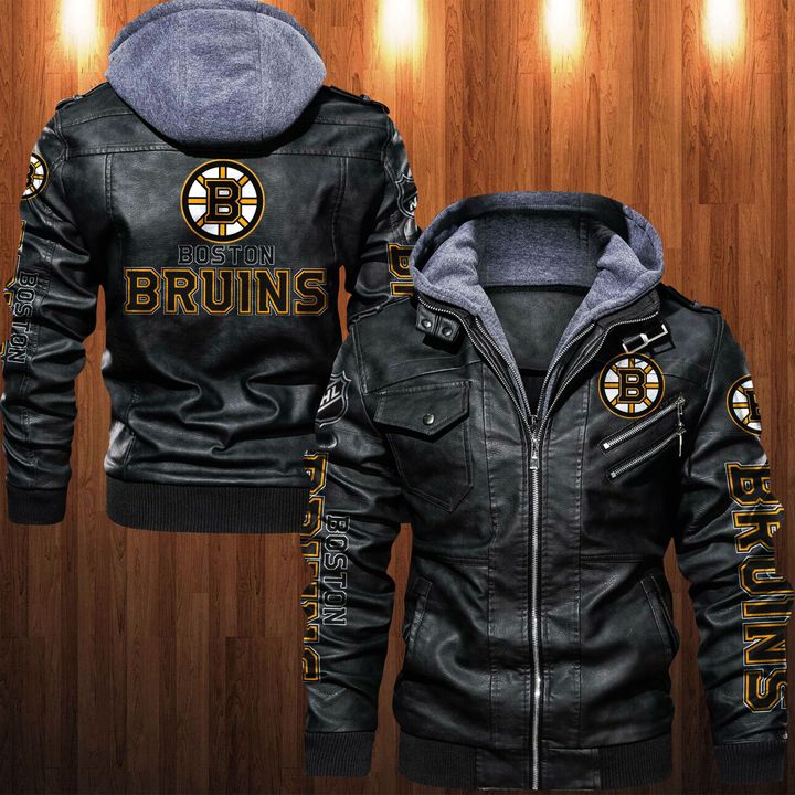 Boston Bruins Leather Jacket - HVsun