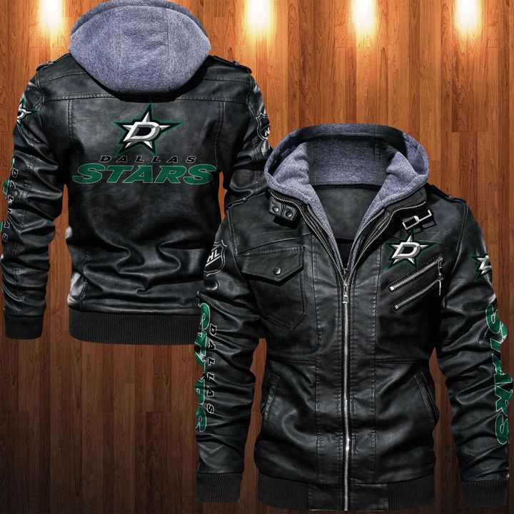 Dallas Stars Leather Jacket - HVsun