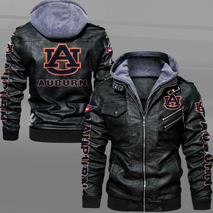 Auburn Tigers Leather Jacket - HVsun