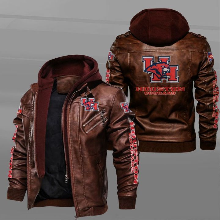 Houston Cougars Leather Jacket - HVsun