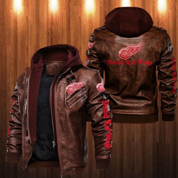 Detroit Red Wings Leather Jacket - HVsun