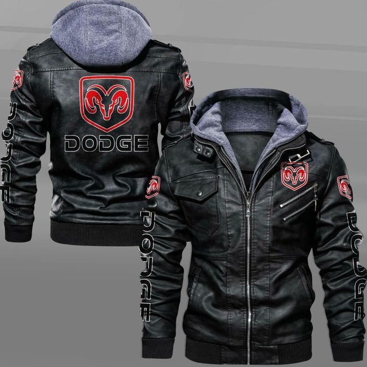 Dodge Automobile Leather Jacket - HVsun
