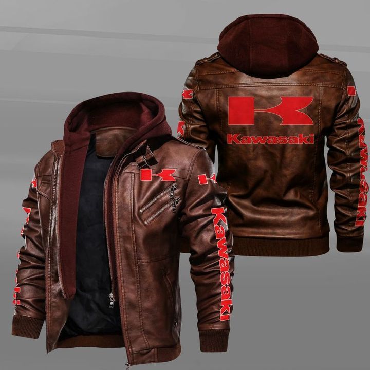 Kawasaki Leather Jacket - HVsun
