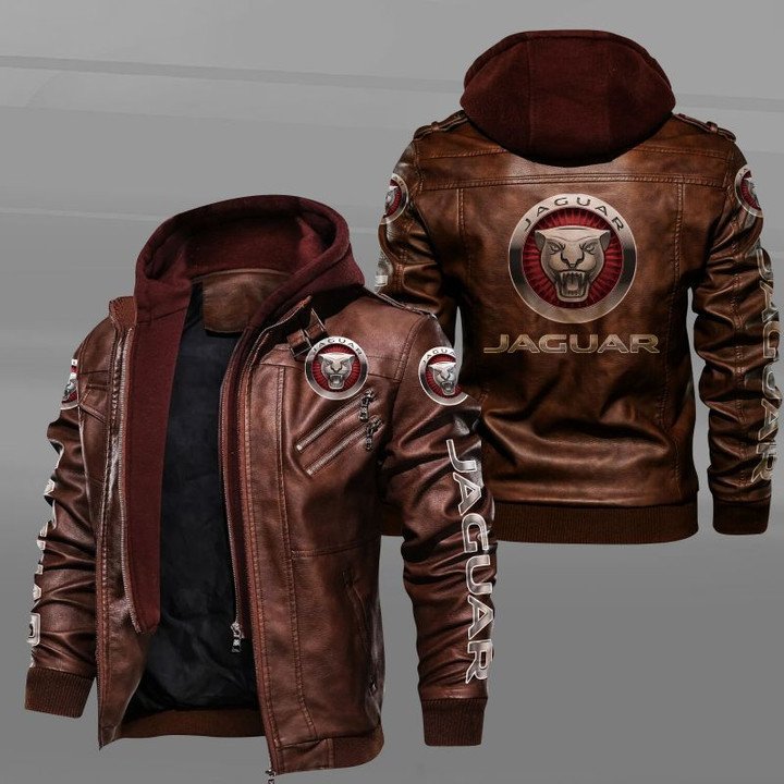 Jaguar Cars Leather Jacket - HVsun