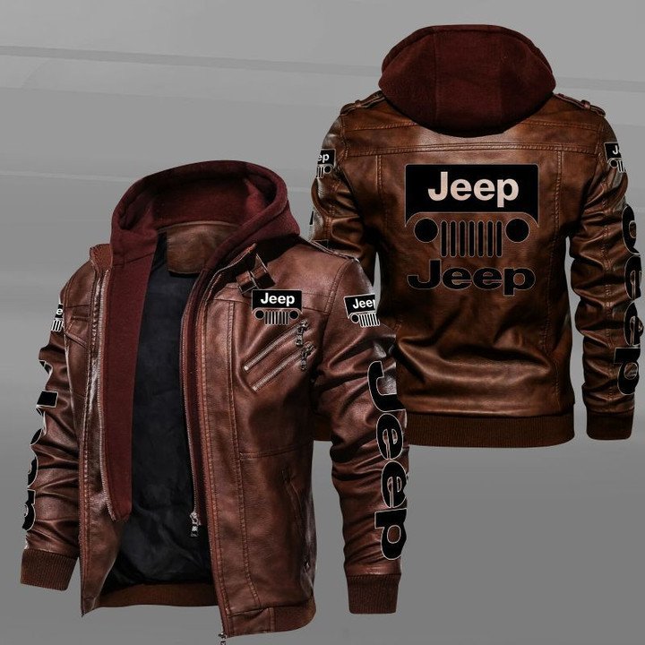 Jeep Leather Jacket - HVsun