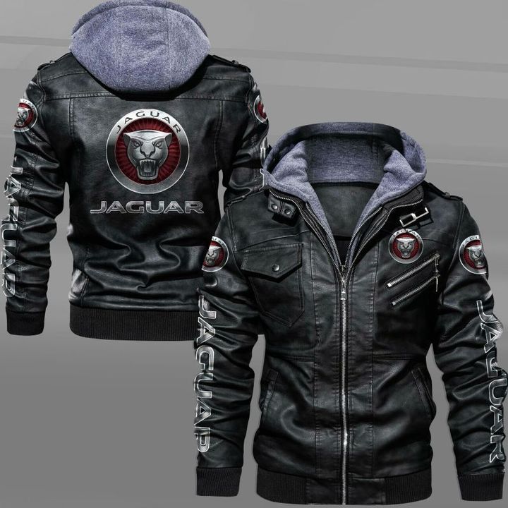 Jaguar Cars Leather Jacket - HVsun