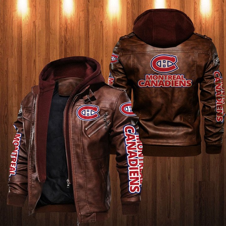 Montréal Canadiens Leather Jacket - HVsun