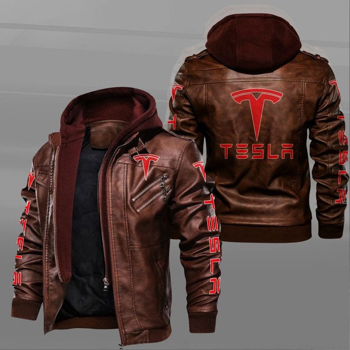 Tesla Leather Jacket - HVsun