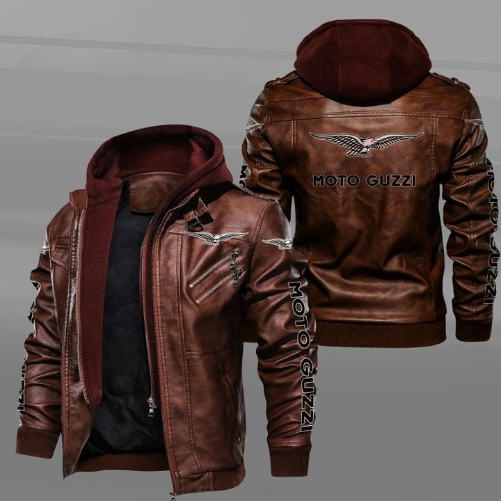 Moto Guzzi Leather Jacket - HVsun
