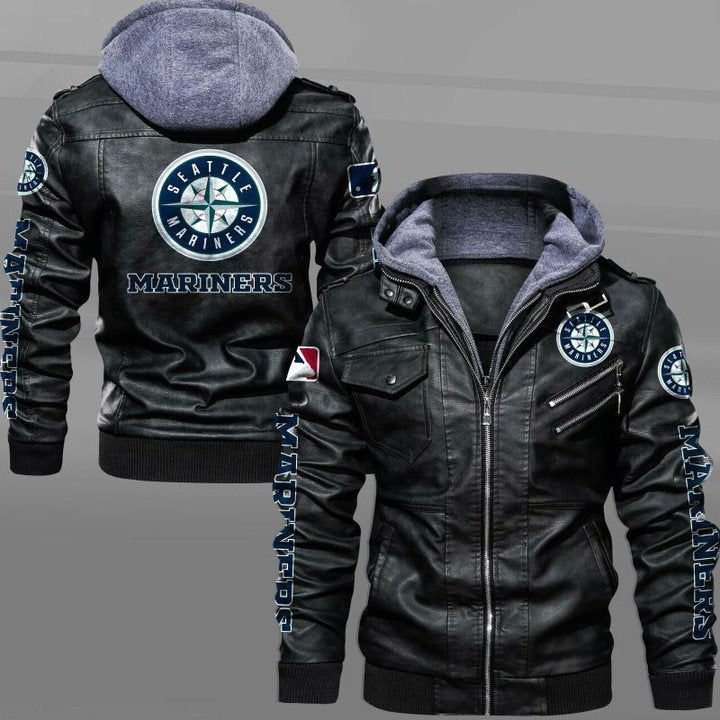 Seattle Mariners Leather Jacket - HVsun