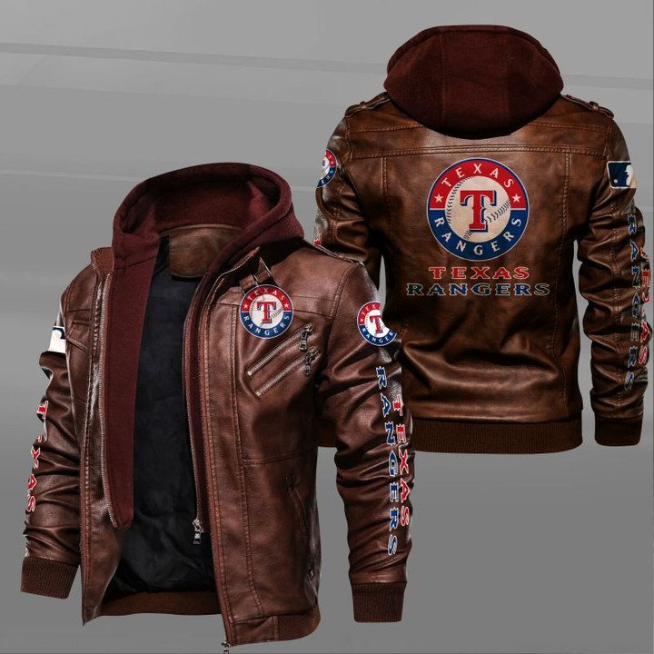 Texas Rangers Leather Jacket - HVsun