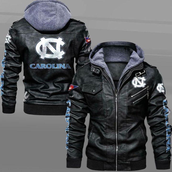 North Carolina Tar Heels Leather Jacket - HVsun