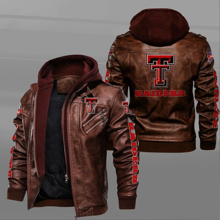 Texas Tech Red Raiders Leather Jacket - HVsun