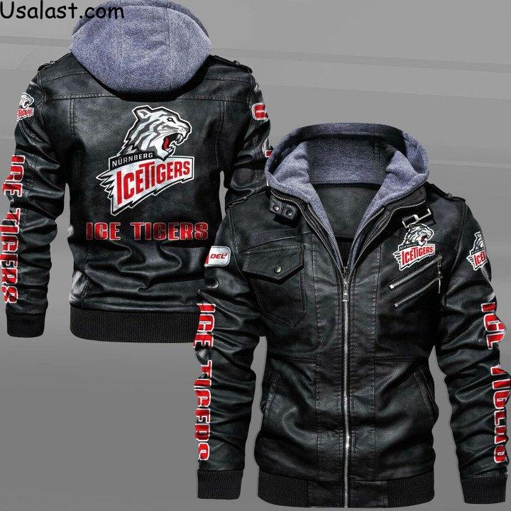 Nurnberg Ice Tigers Leather Jacket - HVsun