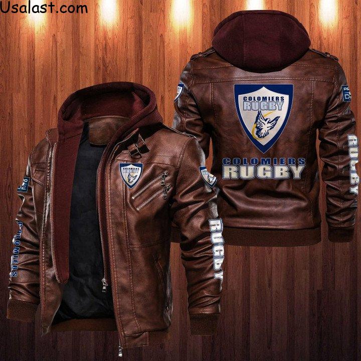 Colomiers Rugby Leather Jacket - HVsun