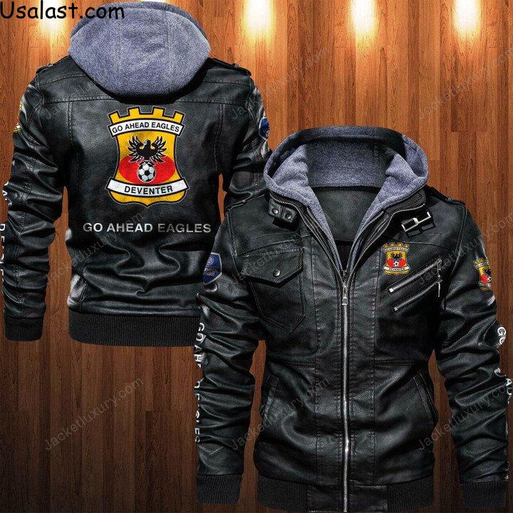 Go Ahead Eagles FC Leather Jacket - USALast