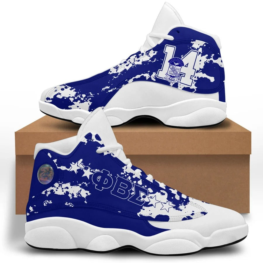 Fraternity Footwear - Phi Beta Sigma Sneakers J.13 Camouflage Style