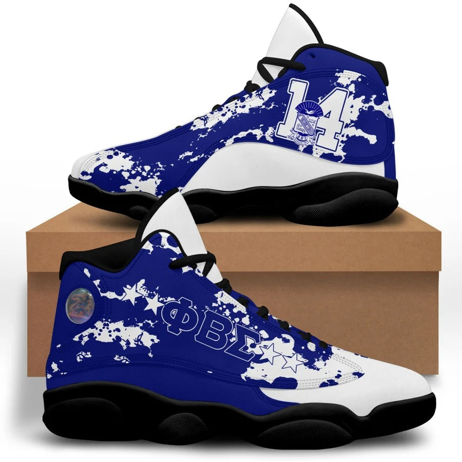 Fraternity Footwear - Phi Beta Sigma Sneakers J.13 Camouflage Style