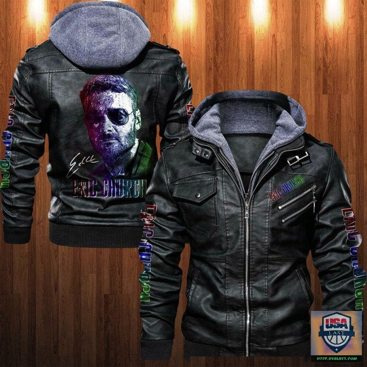 Eric Church Leather Jacket - HVsun
