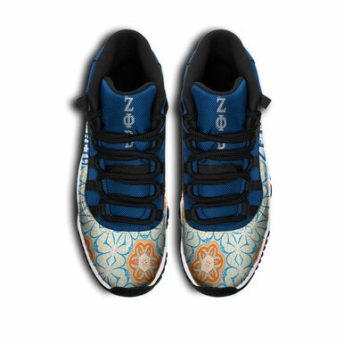 Sorority Footwear - Zeta Phi Beta Sneakers J11 Finer Women Style