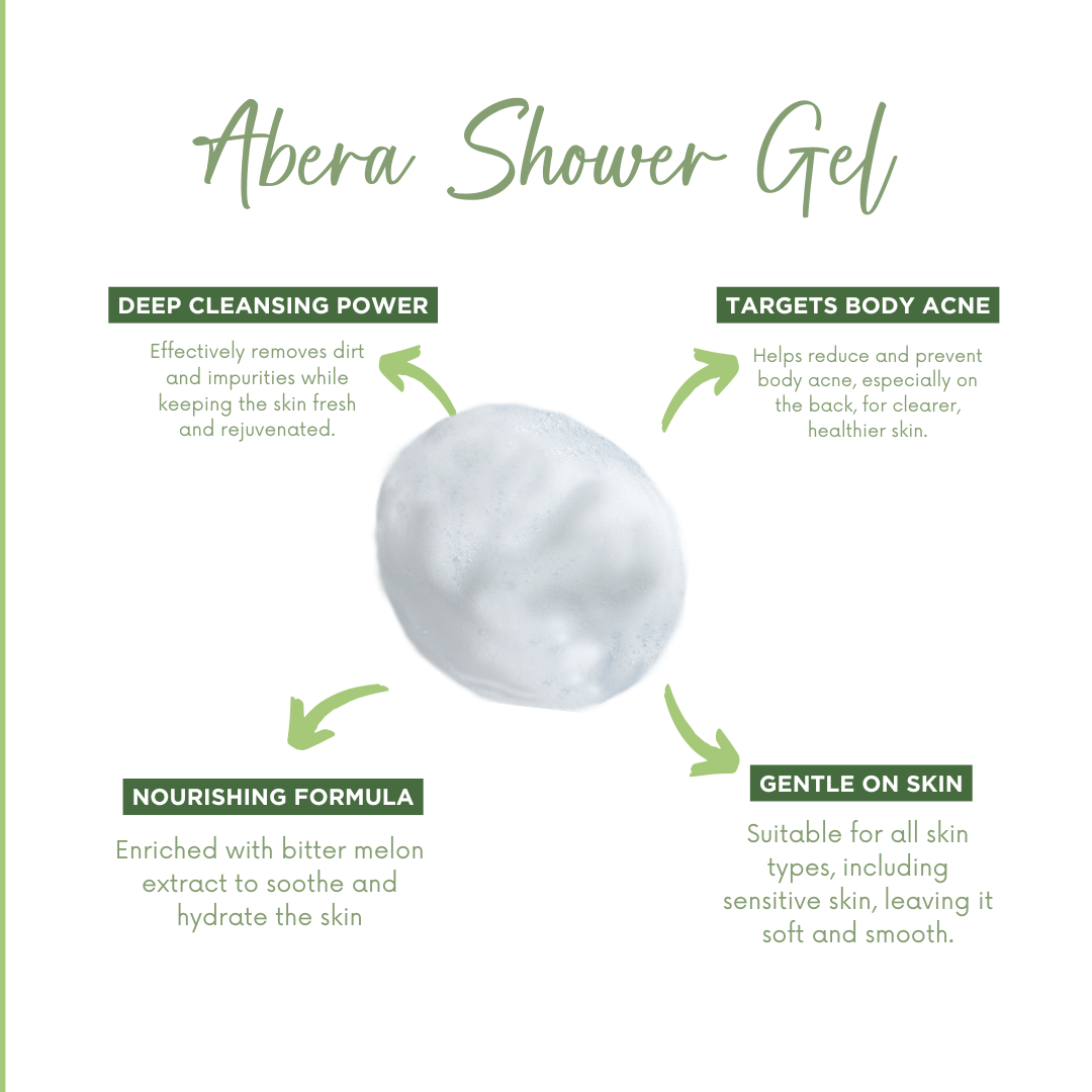 ABERA Folliculitis Shower Gel