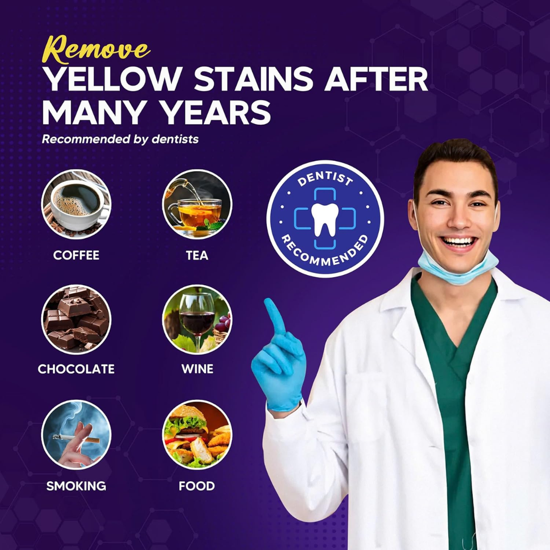 Abera Purple Teeth Whitening Foam