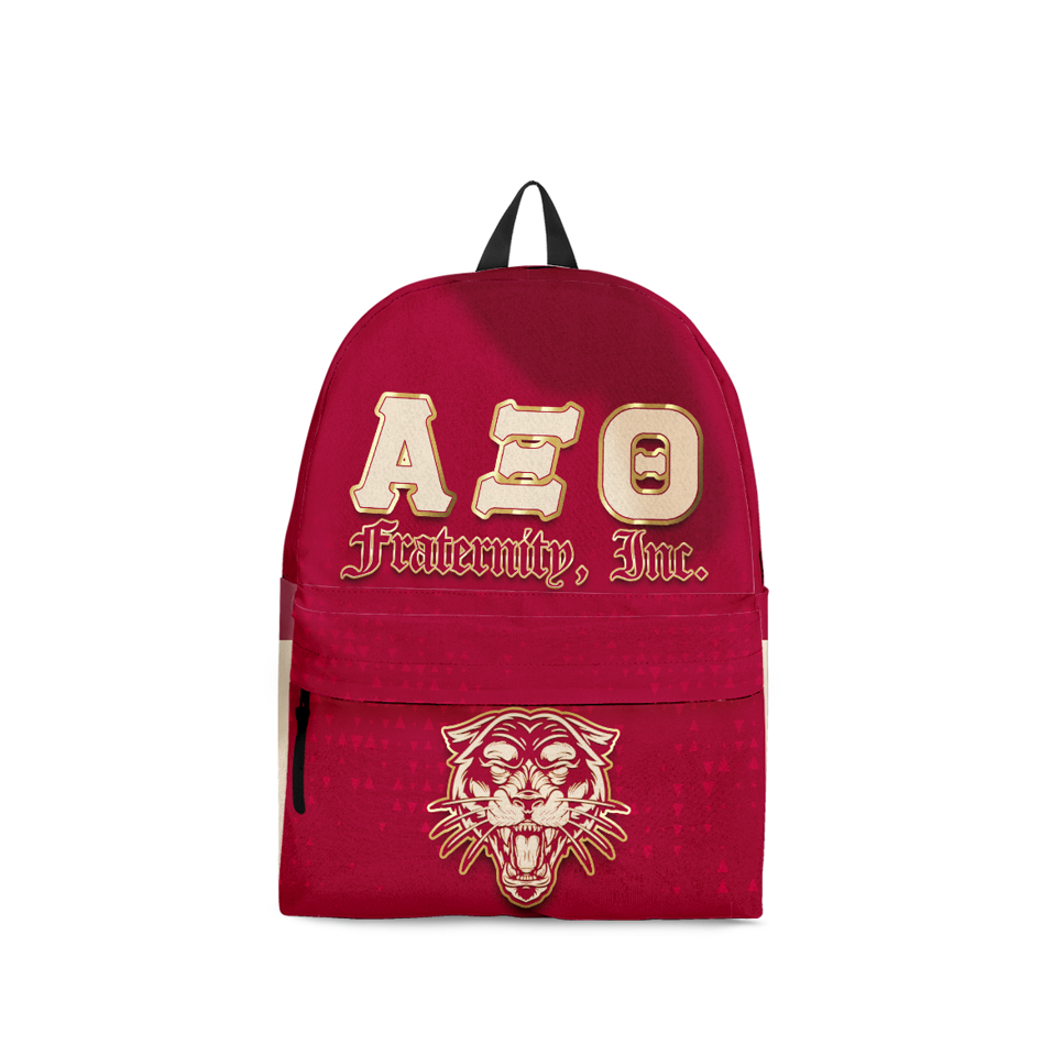 Fraternity Backpack - Alpha Xi Theta Backpack Panther Style