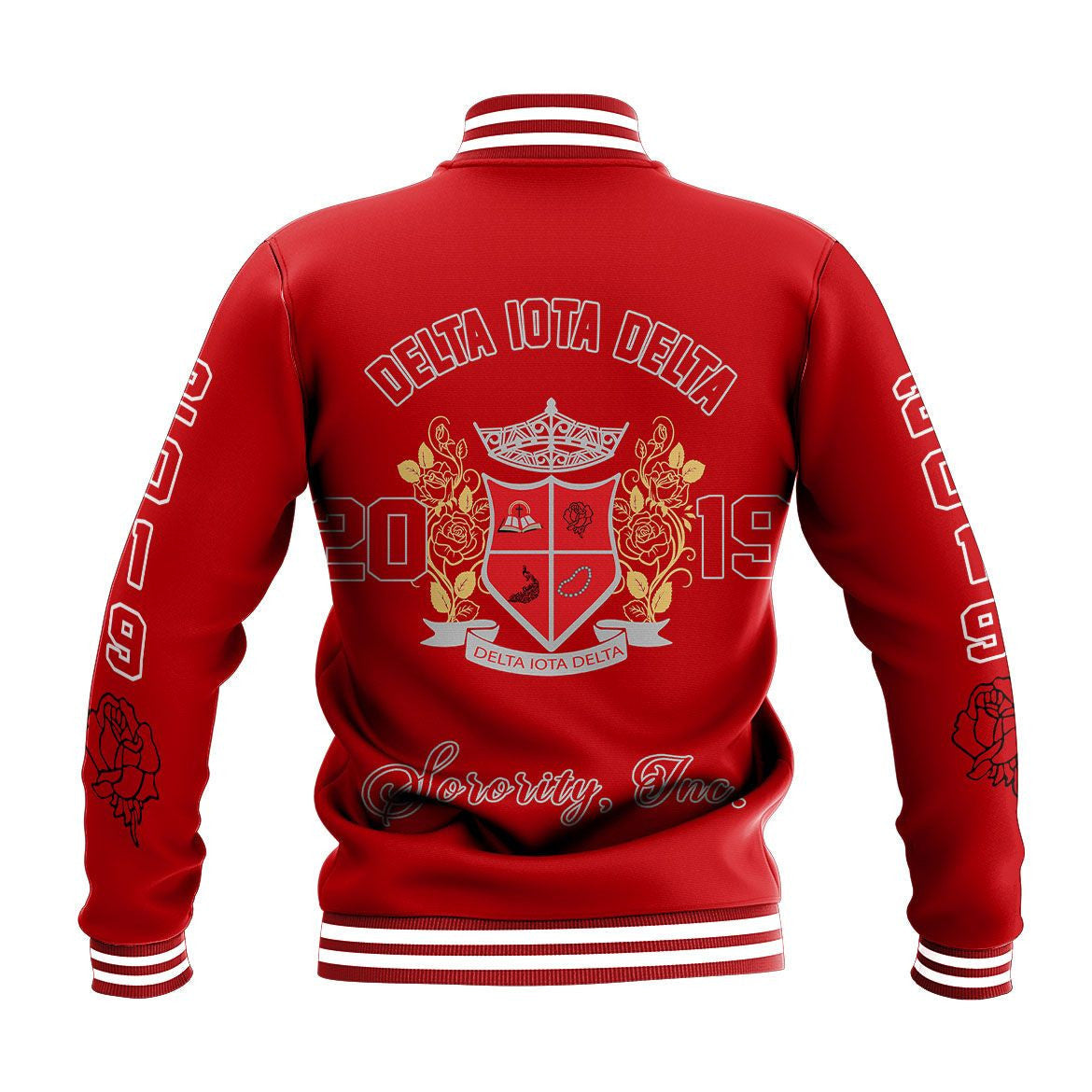 Sorority Jacket - Delta Iota Delta Edsel Baseball Jacket