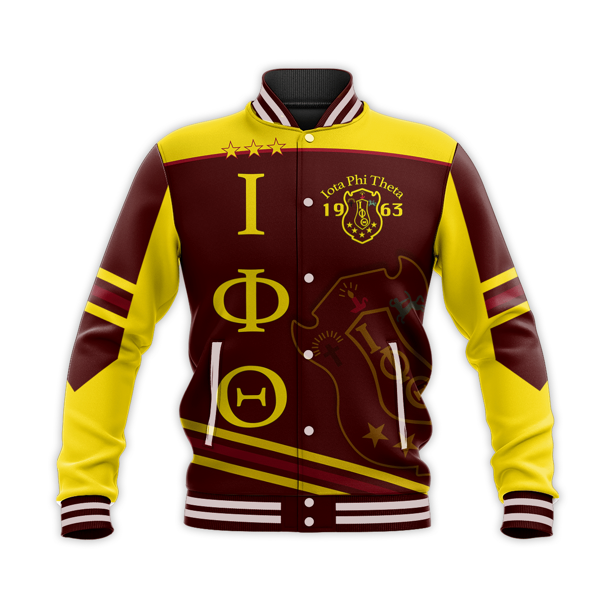 Fraternity Jacket - Iota Phi Theta Baseball Jacket Newest LT