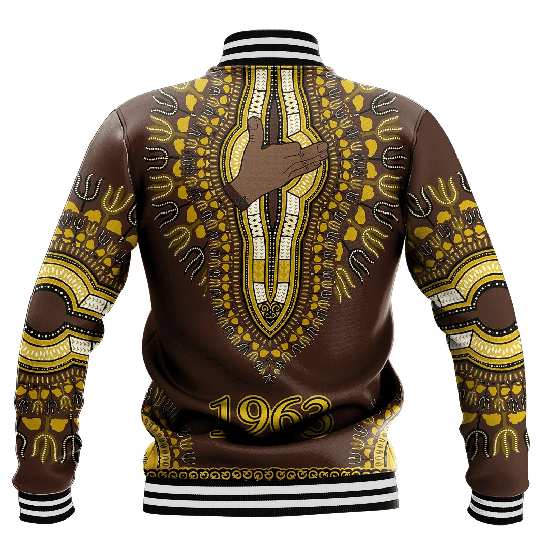 Fraternity Jacket - Iota Phi Theta Dashiki Baseball Jackets