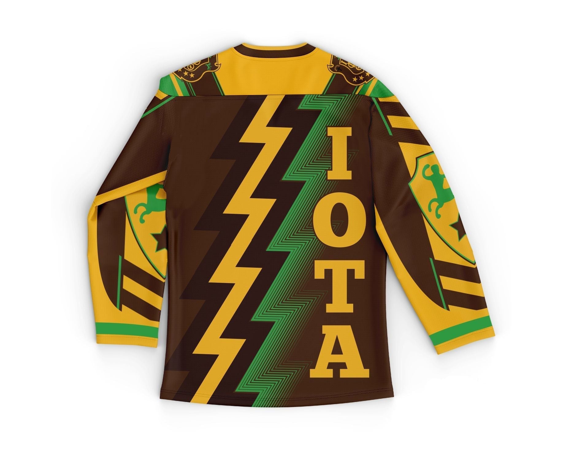 Fraternity Hockey Jersey - Iota Phi Theta Centaus Brown Hockey Jersey