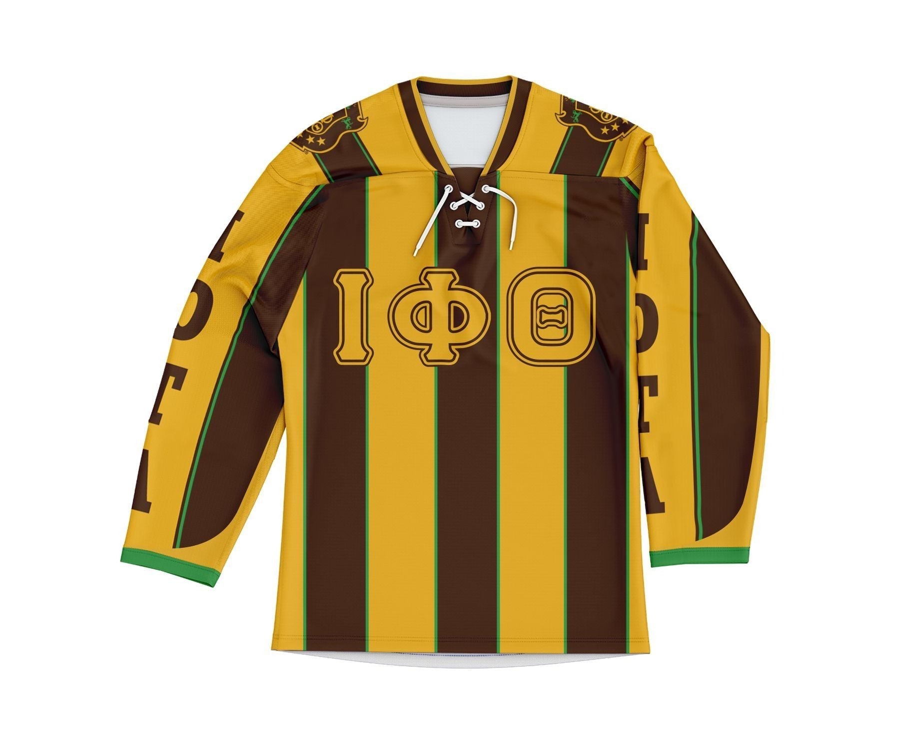 Fraternity Hockey Jersey - Iota Phi Theta Athletic Bold Stripes Hockey Jersey