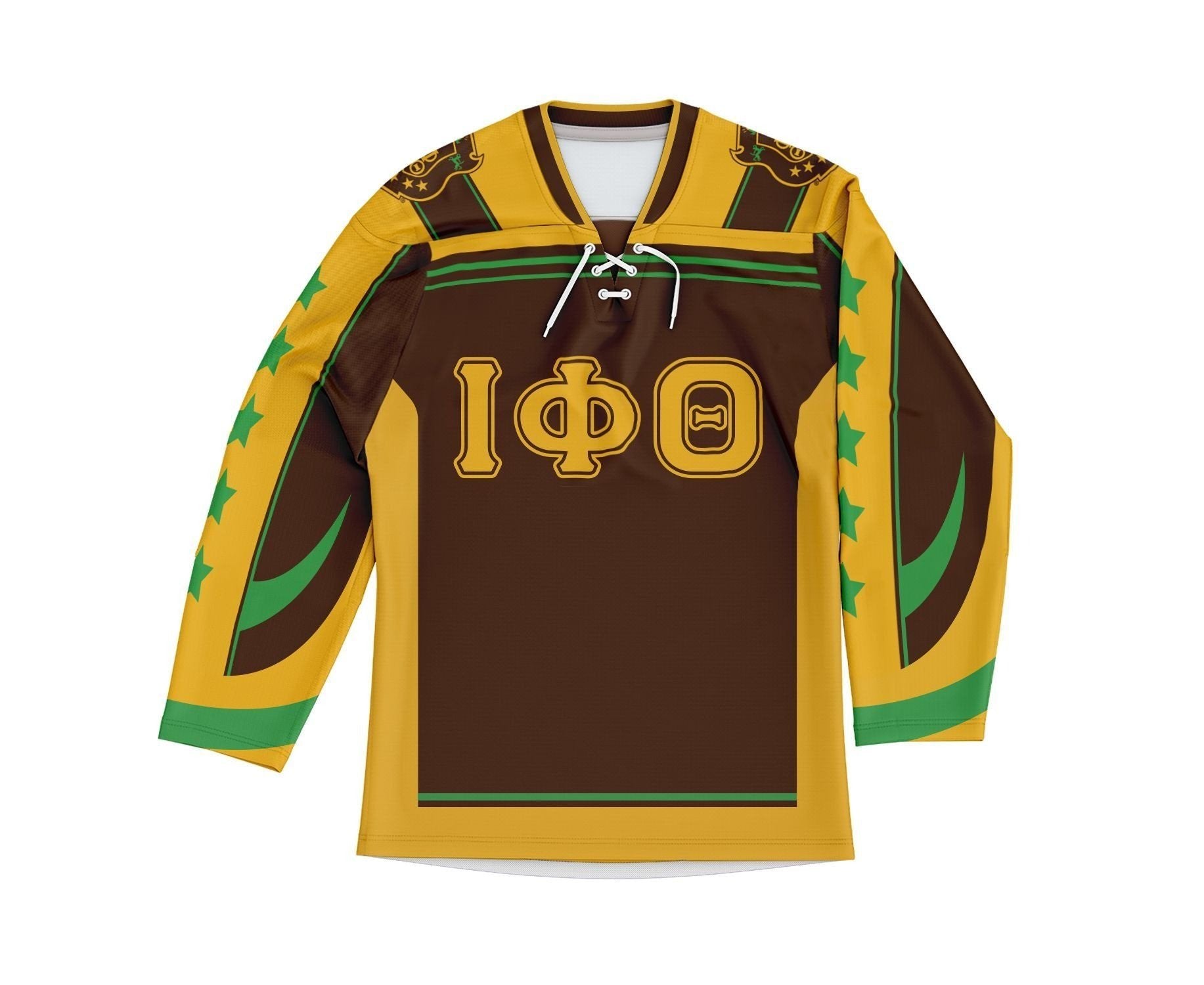 Fraternity Hockey Jersey - Iota Phi Theta Fraternity Athletic Stars Hockey Jersey