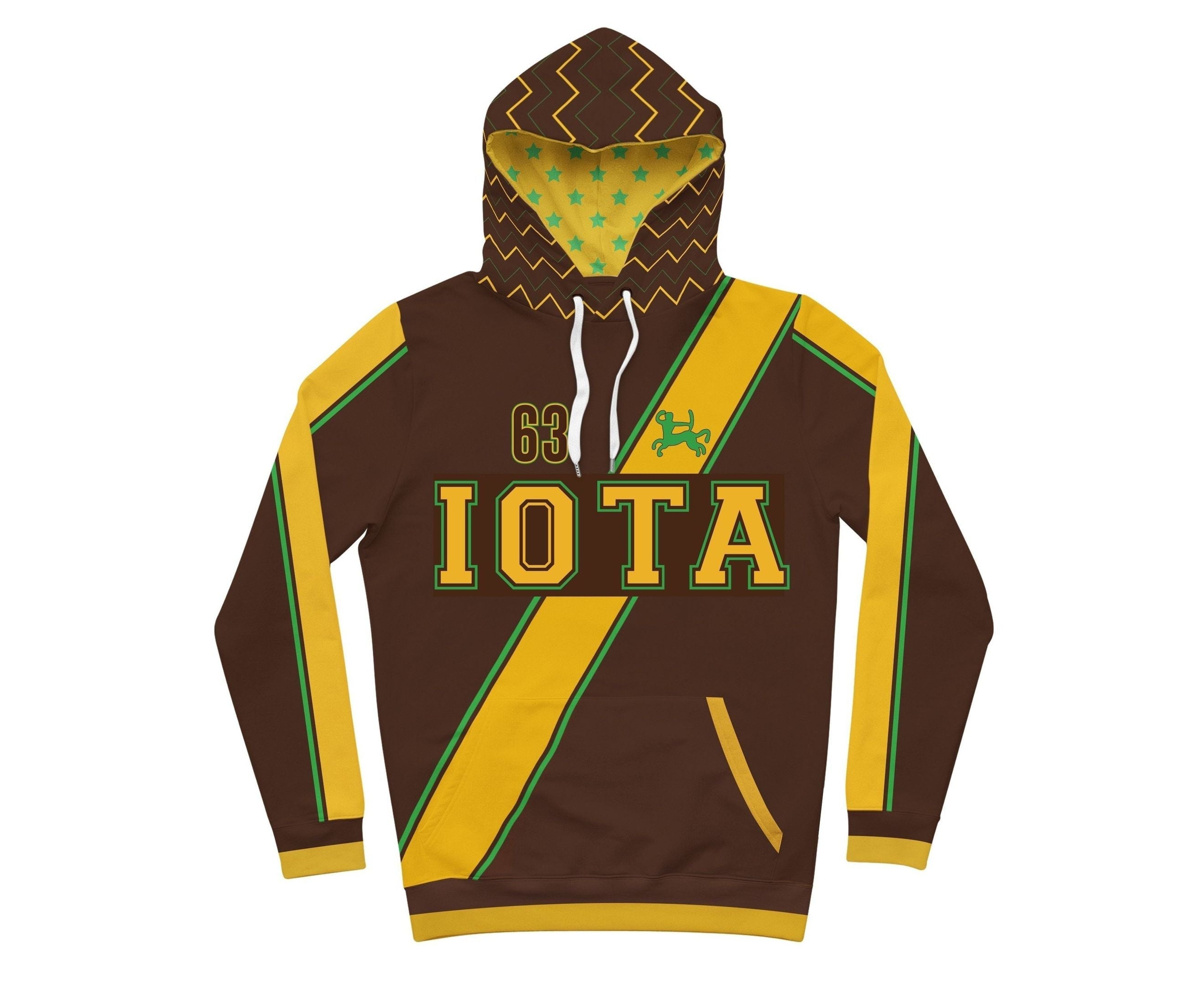 Fraternity Hockey Jersey - Iota Phi Theta Line Straight Ver2 Hockey Jersey
