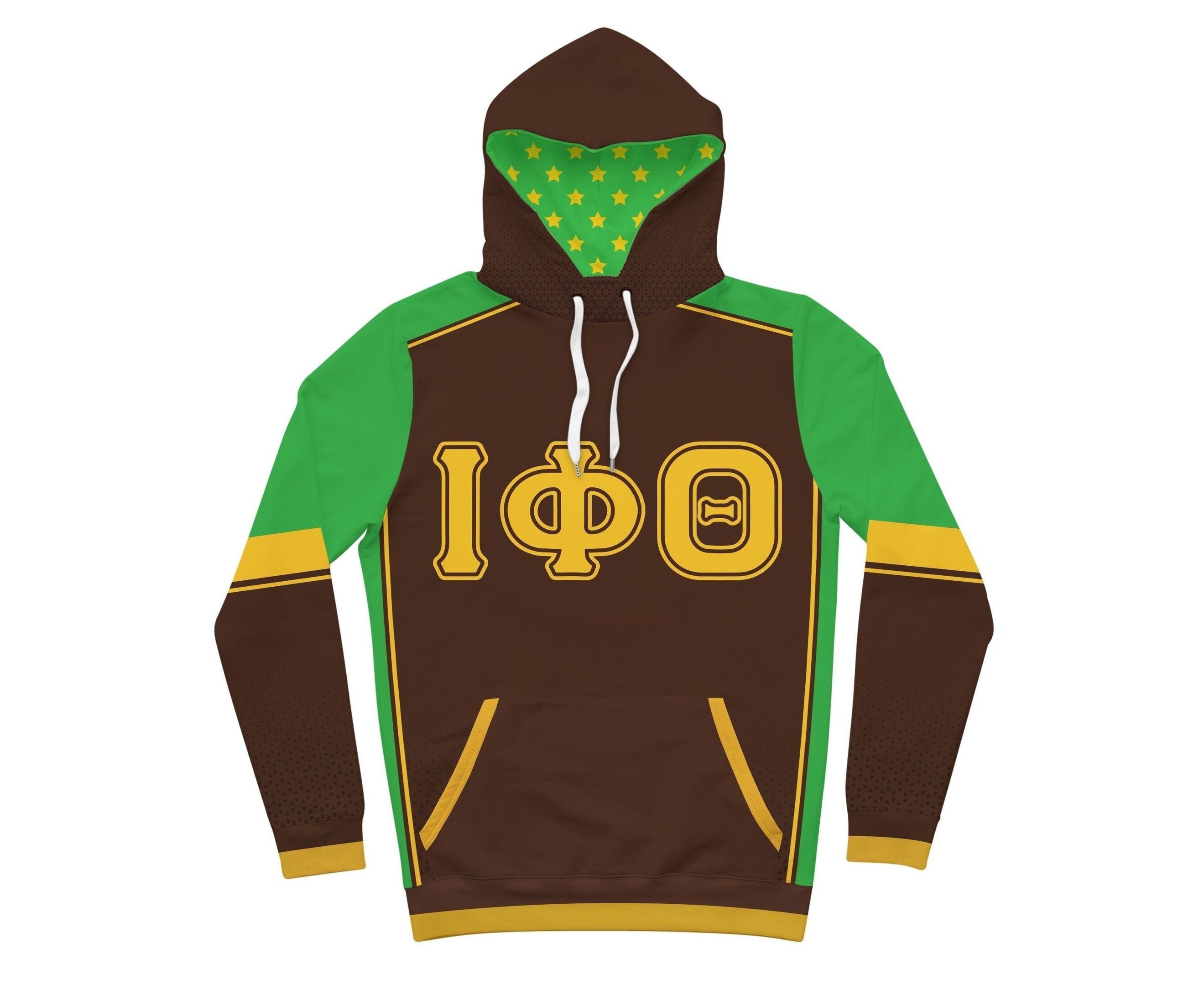 Fraternity Hockey Jersey - Iota Phi Theta Triangle Pattern Hockey Jersey
