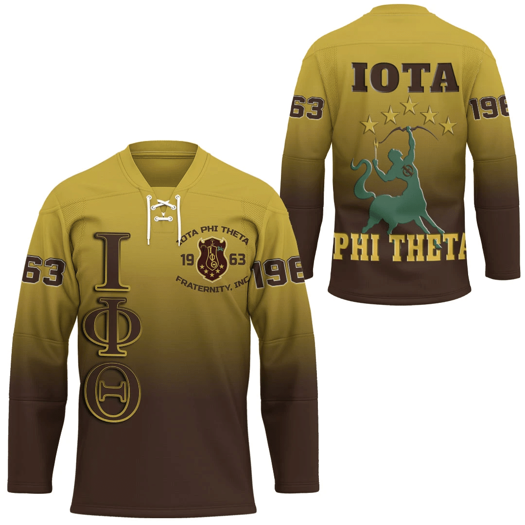 Fraternity Hockey Jersey - Iota Phi Theta Gradient Hockey Jersey